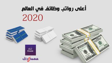 تعرف على أعلى رواتب وظائف في العالم 40 أعلى رواتب وظائف في العالم