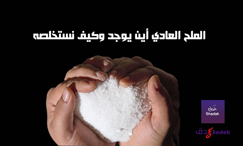 الملح العادي أين يوجد وكيف نستخلصه